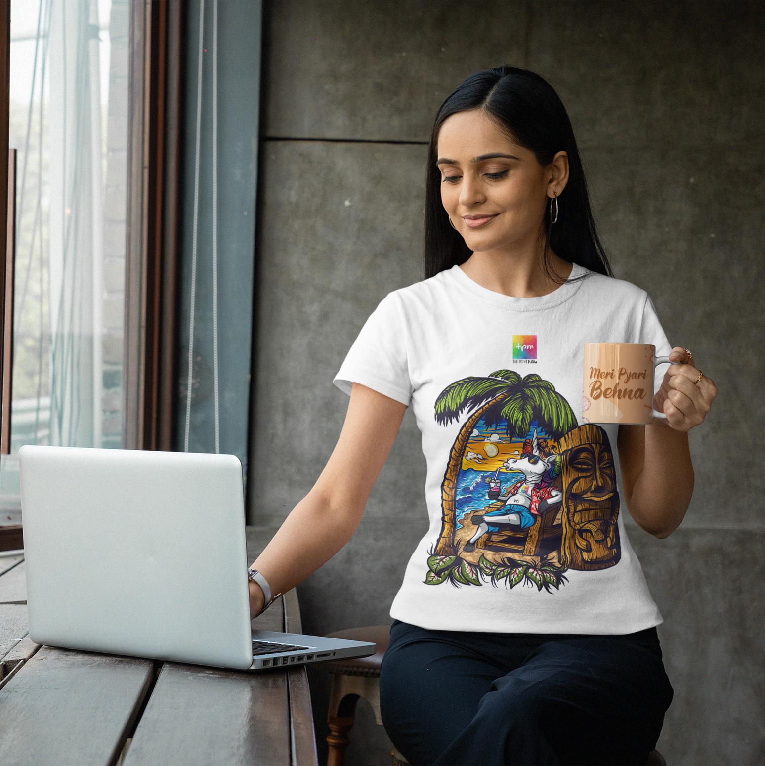 Mug and Tshirt Combination Image