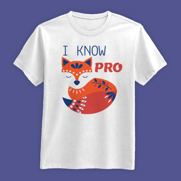 I know Foxpro tshirt design