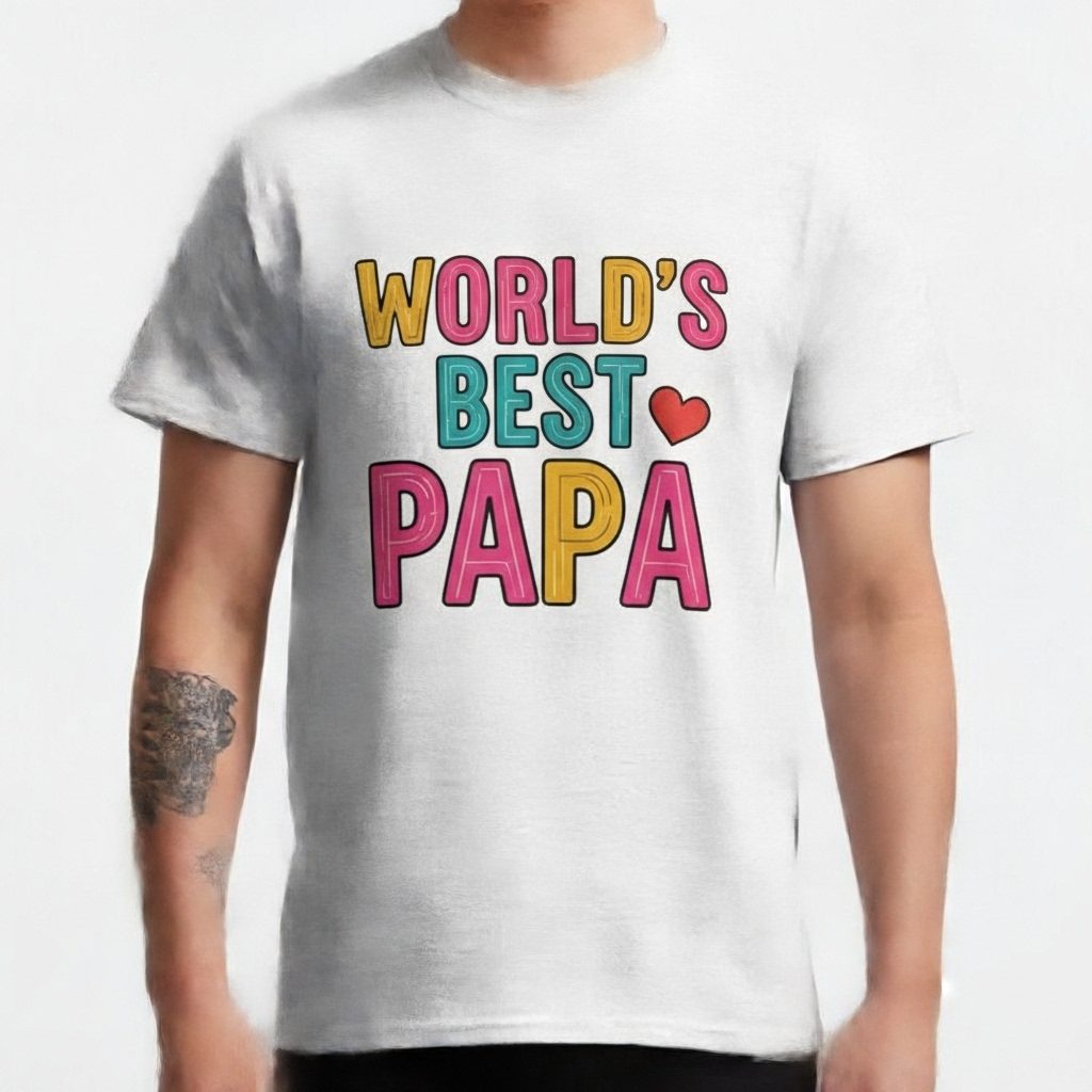 Tshirt, World's Best Papa